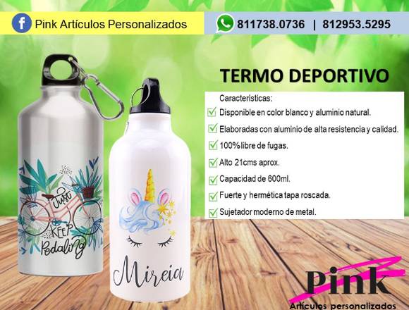 Termo deportivo personalizado en San Nicolás de los Garza (Municipio)