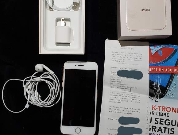 iPhone 8 color dorado 64gb, libre. en Bogotá, D.C. (Municipio)