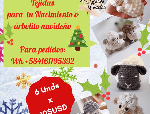 Lindas Ovejitas para decorar tu nacimiento en Libertador (Municipio)