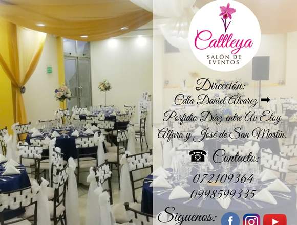 Cattleya salón para cumpleaños en Loja en Loja (Cantón)