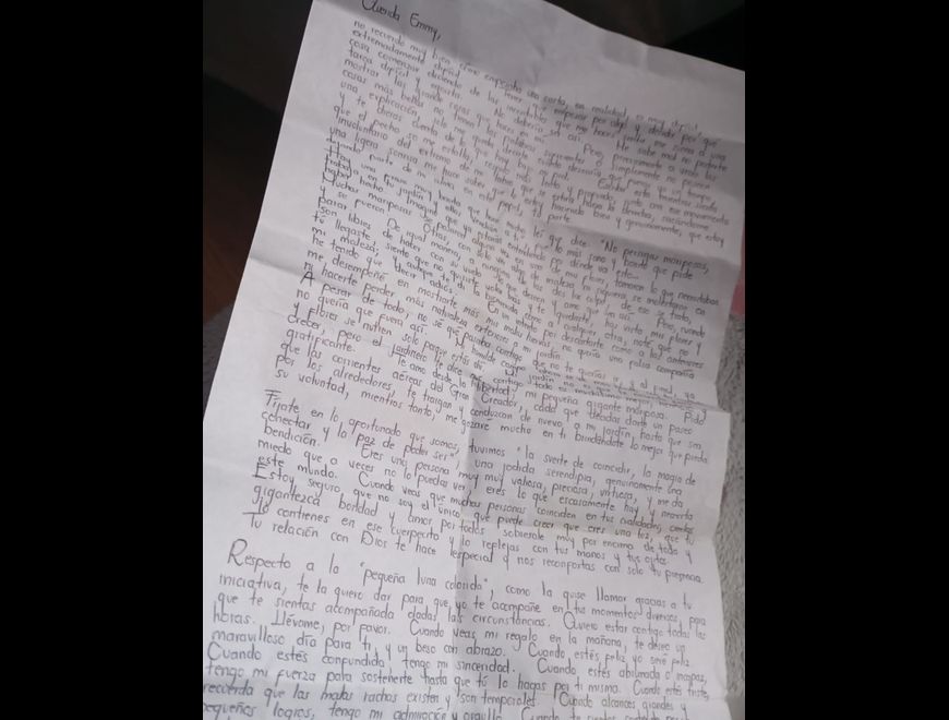 "Tu Carta" Tu sentir