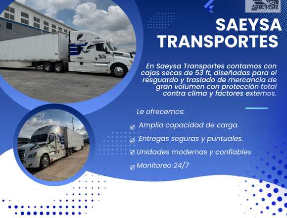 ¿Busca transporte para mover sus mercancías?