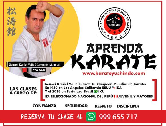 KARATE YUSHINDO - CLASES DE KARATE EN MIRAFLORES en Miraflores (Lima 18) (Distrito)