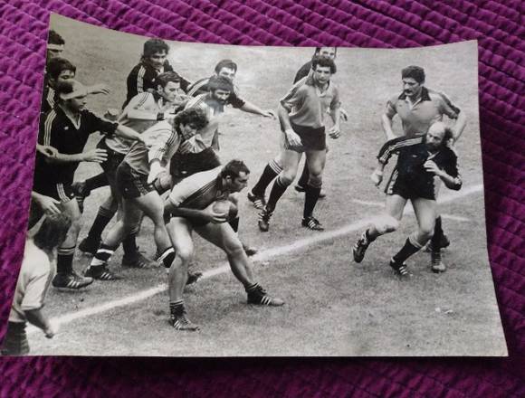 Antigua Foto Rugby Blanco Y Negra Lequipe en El Talar (Localidad)