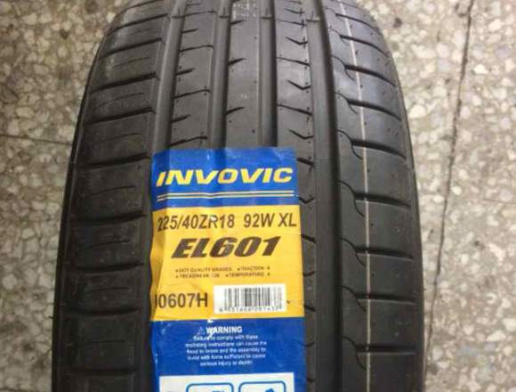 cauchos 225/40 r18 invovic en Colón (Municipio)