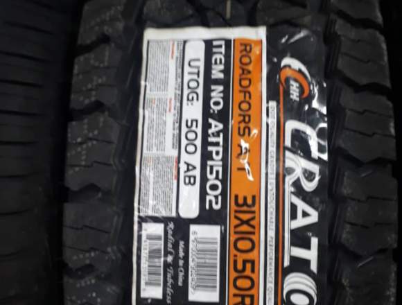 caucho marca cratos 31x10.5 R15 en Colón (Municipio)