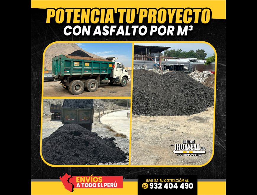 Asfalto en Frío en Sacos