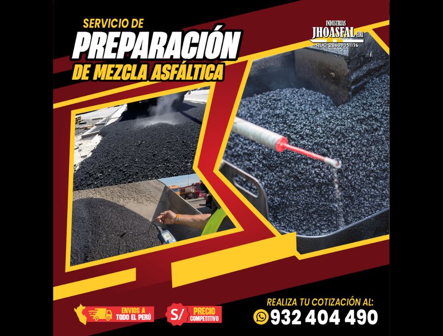 Servicios integrales de pavimentación en Chiclayo (Distrito)