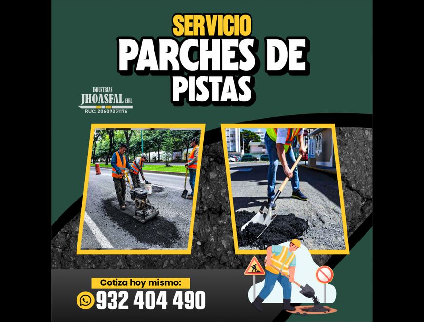 Servicio parches de pistas en Alto Biavo (Distrito)