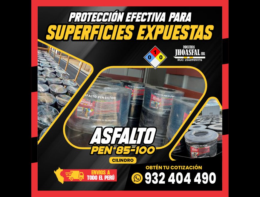 Asfaltos y Cementos Asfálticos para Proyectos en Lima (Lima 1) (Distrito)