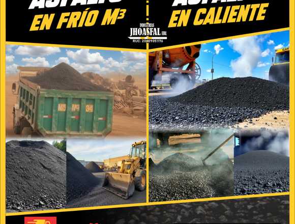 Asfalto en Frío y Asfalto en Caliente en Lima (Lima 1) (Distrito)