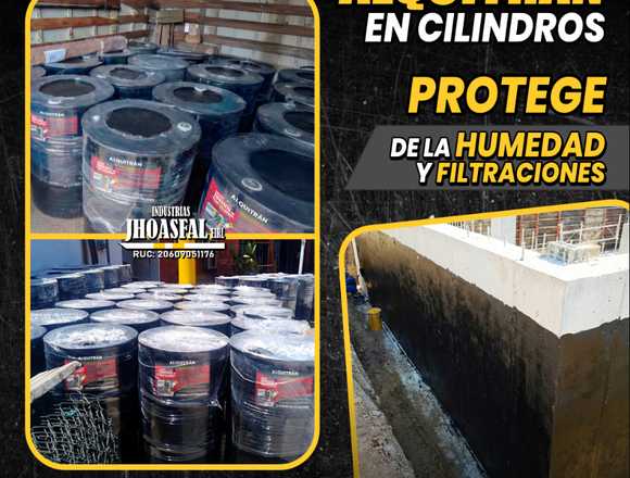 Alquitrán en Cilindros Protege Contra Humedad en Chiclayo (Distrito)