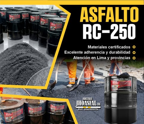 Asfalto RC-250 y MC-30 - Venta y Distribución en Chiclayo (Distrito)