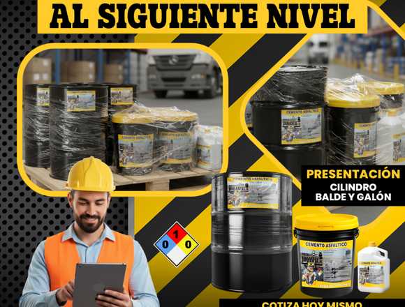 Cemento Asfáltico y Alquitrán – Precio de Fábrica en Huancayo (Distrito)