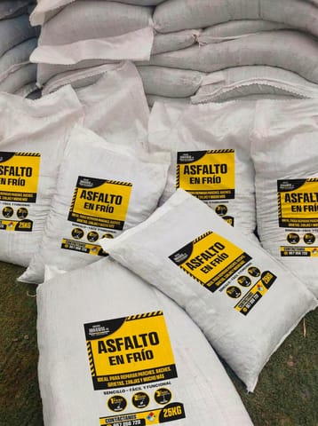 Venta de Asfalto en Frío - Saco de 25 Kg en Chiclayo (Distrito)