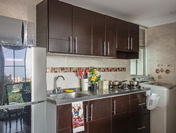 Apartamento amoblado en Cali sur, Valle del Lili en Santiago de Cali (Municipio)