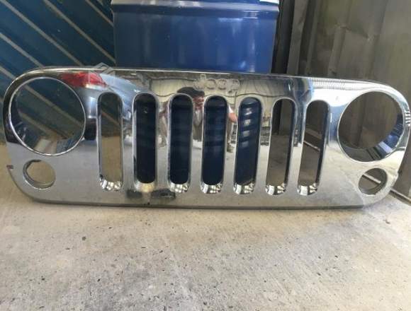 Mascara cromada jeep wrangler 2008-2019 en Alto Bío Bío (Comuna)