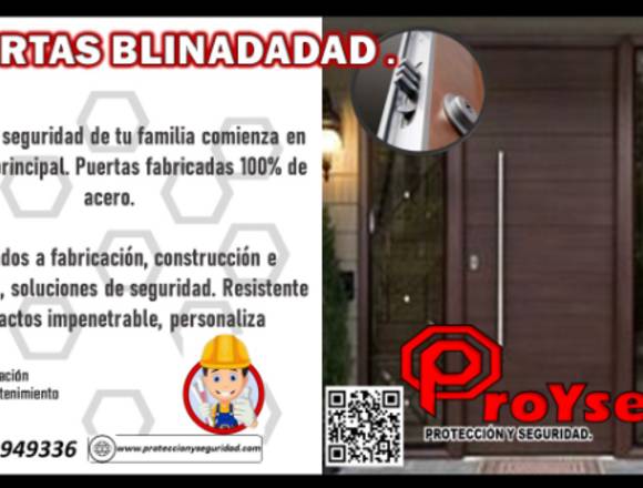 PUERTA BLINDAD PROYSEGU en Chiapa de Corzo (Municipio)