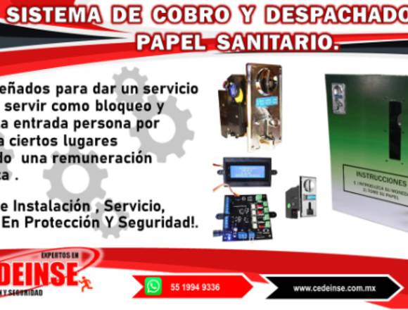 SISTEMAS DE COBRO Y DEPACHADOR DE PAPEL SANITARIO en Mexicali (Municipio)