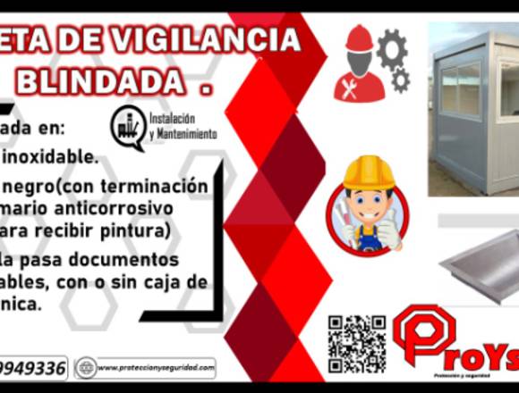 CASETAS BLINDADAS PROYSEGU en Chiapa de Corzo (Municipio)