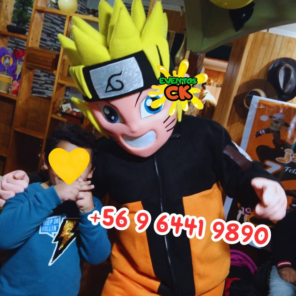 Disfraz de Naruto para eventos y fiestas en Santiago