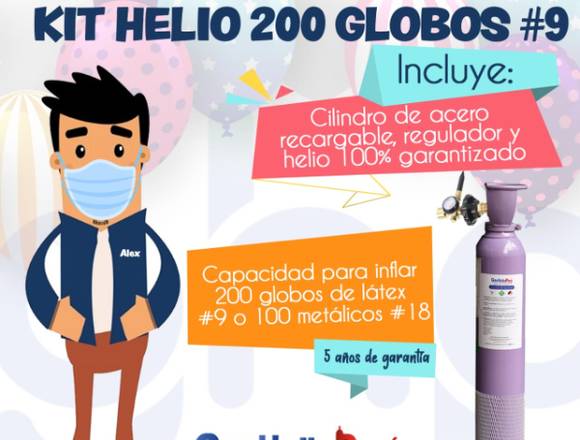CILINDROS PARA GAS HELIO en Ate (Lima 3) (Distrito)
