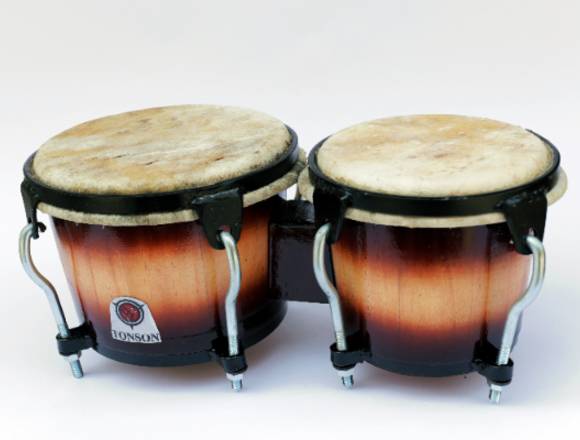 Bongo Tonson Clásic Caoba + Estuche + Llave afina en Bogotá, D.C. (Municipio)
