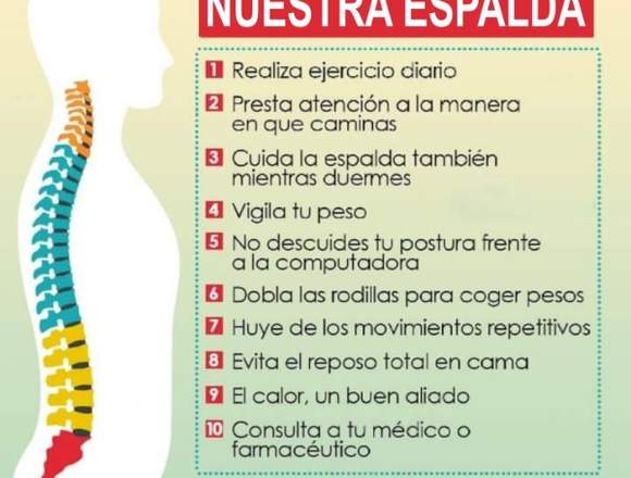 Clínica del Dolor cuidar nuestra espalda