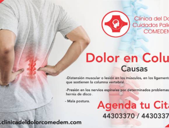Dolor en la columna en Cuauhtémoc (Municipio)