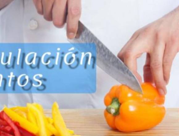CURSO PRESENCIAL DE MANIPULACION DE ALIMENTOS