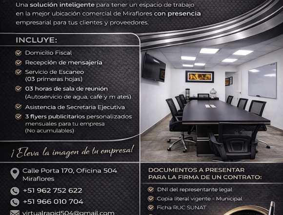 PLAN PYME – OFICINA VIRTUAL 🚀 en Miraflores (Lima 18) (Distrito)