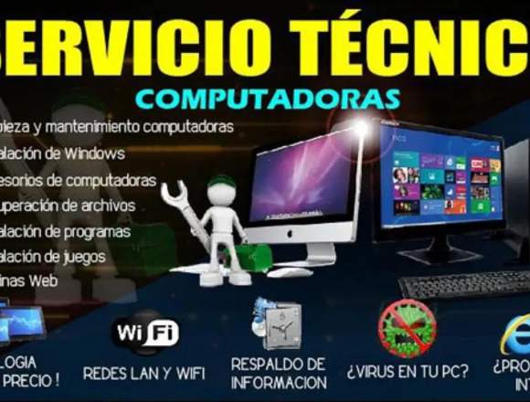 Tecnico de Computadores a Domicilio en Quito (Cantón)