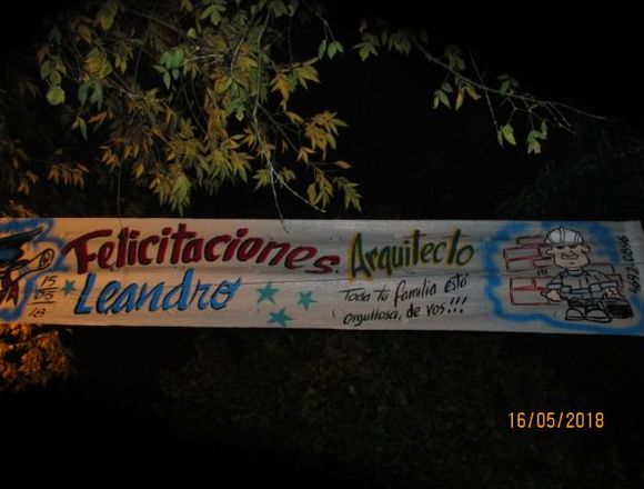 PASACALLES ZONA OESTE 1563705715 en Lago Buenos Aires (Localidad)