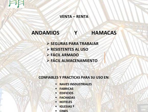 Andamios y Hamacas Renta y Venta en Miguel Hidalgo (Municipio)