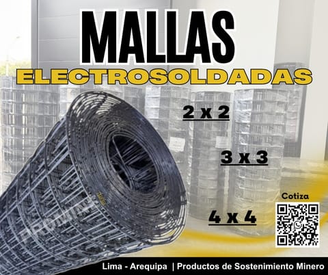 MALLA METÁLICA DE REFUERZO – ELECTROSOLDADA en Cajamarca (Distrito)