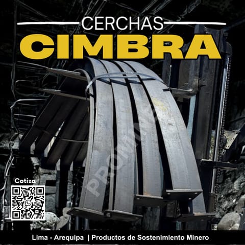 Cimbras en viga H – Estructura metálica de soporte en Cajamarca (Distrito)