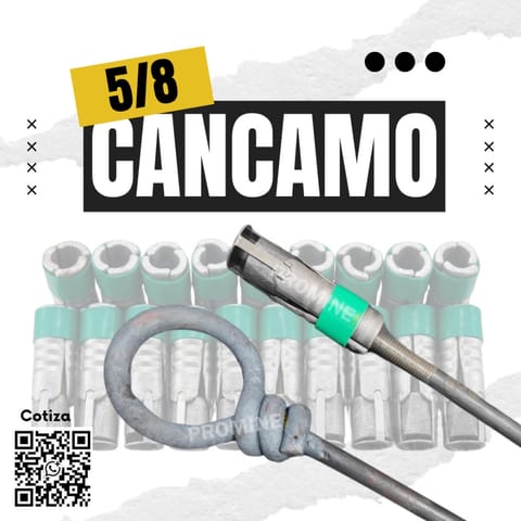 CÁNCAMO 5/8 – 2 PIES - SOSTENIMIENTO MINERO en Trujillo (Distrito)
