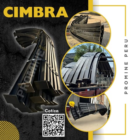 Cimbra en viga H – Estructura metálica / socavón en Trujillo (Distrito)