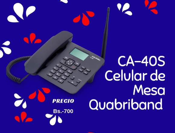 CA-40S CELULAR DE MESA QUADRIBAND en Santa Cruz (Localidad)