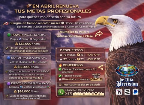 Clases de Inglés Online Personalizadas en Bogotá, D.C. (Municipio)