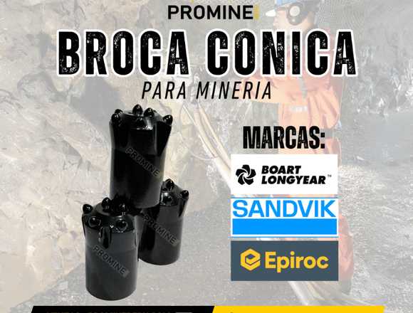 ||BROCAS CÓNICAS–DIRECTO-MINERIA-PROMINE PERU||