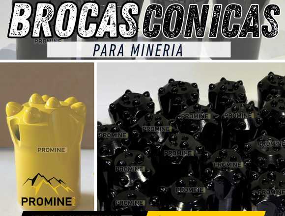 BROCAS CÓNICAS DE PERFORACIÓN– PROMINE |EN STOCK en Chaupimarca (Distrito)