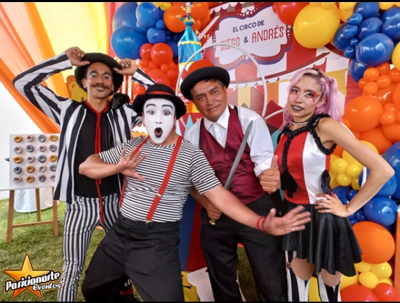 Show de Circo / Fuego, Malabares, Danza Aérea