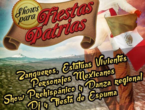 Shows Fiestas patrias / 15 de septiembre en Puebla (Municipio)