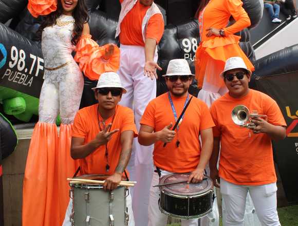 Batucada, Zanqueros: Eventos Publicitarios Puebla