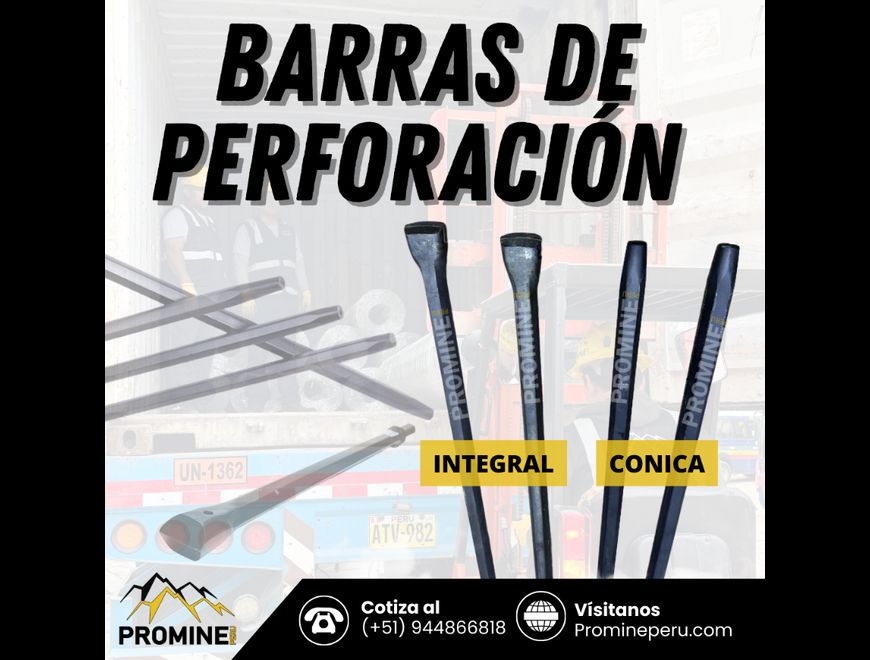 Barra de Perforación Cónica e Integral | Zona roca en Lima (Lima 1) (Distrito)