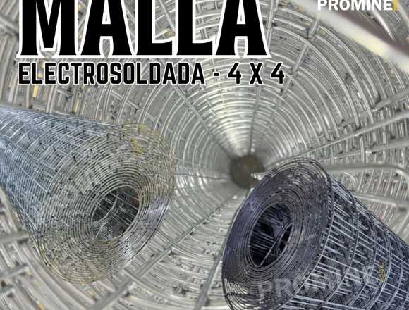 Malla Electrosoldada 4x4 para Minería - Lima