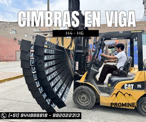 Cimbras en Viga H4 – H6 – Arcos Mineros en Pólvora (Distrito)