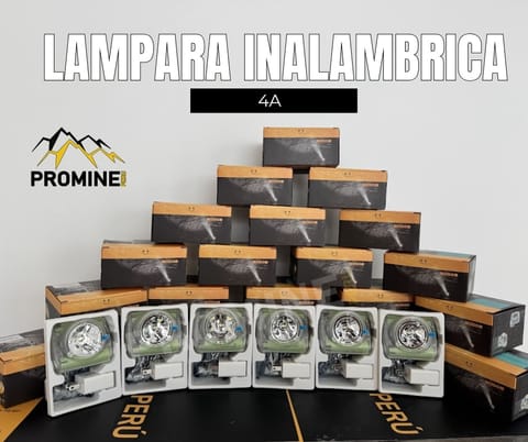 Lámpara Minera Inalámbrica 4A – Portátil en Chimbote (Distrito)