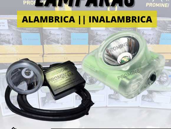 Lámparas Inalámbricas y Alámbricas para Mina| Peru en Cajamarca (Distrito)